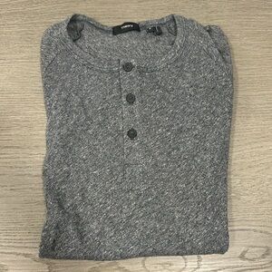Theory men’s Henley long sleeve size M